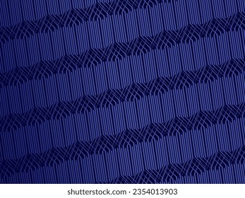 Blue abstract background with modern corporate concept. Vector horizontal template for digital lux business banner, contemporary formal invitation, luxury voucher, prestigious gift certificate.
