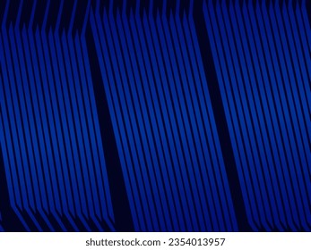 Blue abstract background with modern corporate concept. Vector horizontal template for digital lux business banner, contemporary formal invitation, luxury voucher, prestigious gift certificate.