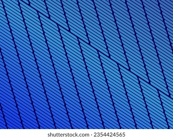 Blue abstract background with modern corporate concept. Vector horizontal template for digital lux business banner, contemporary formal invitation, luxury voucher, prestigious gift certificate.