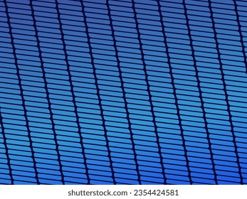 Blue abstract background with modern corporate concept. Vector horizontal template for digital lux business banner, contemporary formal invitation, luxury voucher, prestigious gift certificate.