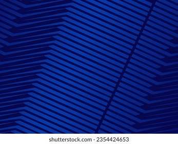 Blue abstract background with modern corporate concept. Vector horizontal template for digital lux business banner, contemporary formal invitation, luxury voucher, prestigious gift certificate.