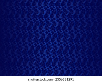 Blue abstract background with modern corporate concept. Vector horizontal template for digital lux business banner, contemporary formal invitation, luxury voucher, prestigious gift certificate.