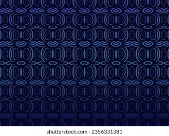 Blue abstract background with modern corporate concept. Vector horizontal template for digital lux business banner, contemporary formal invitation, luxury voucher, prestigious gift certificate.