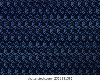 Blue abstract background with modern corporate concept. Vector horizontal template for digital lux business banner, contemporary formal invitation, luxury voucher, prestigious gift certificate.