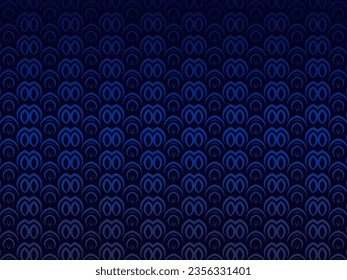 Blue abstract background with modern corporate concept. Vector horizontal template for digital lux business banner, contemporary formal invitation, luxury voucher, prestigious gift certificate.
