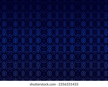 Blue abstract background with modern corporate concept. Vector horizontal template for digital lux business banner, contemporary formal invitation, luxury voucher, prestigious gift certificate.