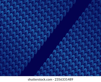 Fondo abstracto azul con concepto corporativo moderno. Plantilla horizontal vectorial para banner digital lux business, invitación formal contemporánea, cupón de lujo, prestigioso certificado de regalo.