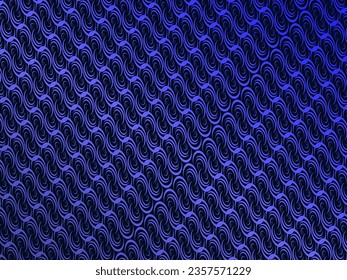 Blue abstract background with modern corporate concept. Vector horizontal template for digital lux business banner, contemporary formal invitation, luxury voucher, prestigious gift certificate.