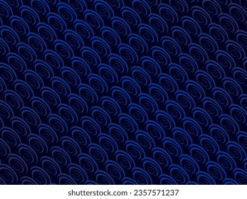Blue abstract background with modern corporate concept. Vector horizontal template for digital lux business banner, contemporary formal invitation, luxury voucher, prestigious gift certificate.