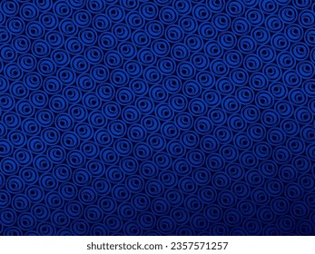 Blue abstract background with modern corporate concept. Vector horizontal template for digital lux business banner, contemporary formal invitation, luxury voucher, prestigious gift certificate.