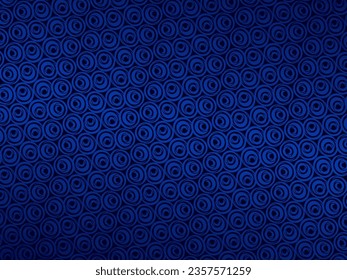 Blue abstract background with modern corporate concept. Vector horizontal template for digital lux business banner, contemporary formal invitation, luxury voucher, prestigious gift certificate.