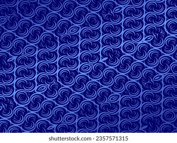 Blue abstract background with modern corporate concept. Vector horizontal template for digital lux business banner, contemporary formal invitation, luxury voucher, prestigious gift certificate.