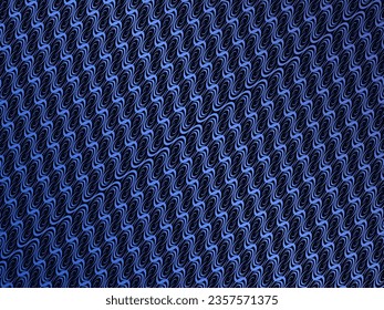 Blue abstract background with modern corporate concept. Vector horizontal template for digital lux business banner, contemporary formal invitation, luxury voucher, prestigious gift certificate.
