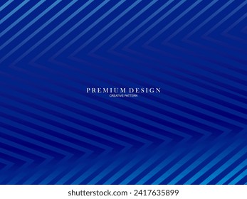 Blue abstract background with modern corporate concept. Garadien line pattern. Vector horizontal template for digital luxury business banner, contemporary formal invitation, certificate, etc.