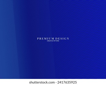 Blue abstract background with modern corporate concept. Garadien line pattern. Vector horizontal template for digital luxury business banner, contemporary formal invitation, certificate, etc.