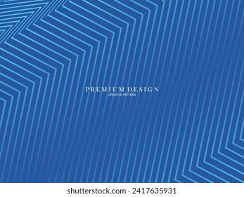 Blue abstract background with modern corporate concept. Garadien line pattern. Vector horizontal template for digital luxury business banner, contemporary formal invitation, certificate, etc.