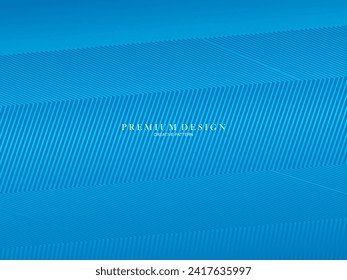 Blue abstract background with modern corporate concept. Garadien line pattern. Vector horizontal template for digital luxury business banner, contemporary formal invitation, certificate, etc.