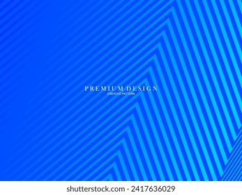 Blue abstract background with modern corporate concept. Garadien line pattern. Vector horizontal template for digital luxury business banner, contemporary formal invitation, certificate, etc.