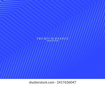 Blue abstract background with modern corporate concept. Garadien line pattern. Vector horizontal template for digital luxury business banner, contemporary formal invitation, certificate, etc.