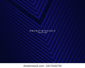 Blue abstract background with modern corporate concept. Garadien line pattern. Vector horizontal template for digital luxury business banner, contemporary formal invitation, certificate, etc.