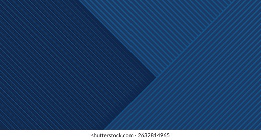 Fundo abstrato azul com apresentação conceito de tecnologia corporativa moderna ou design de banner. Ilustração vetorial.eps10