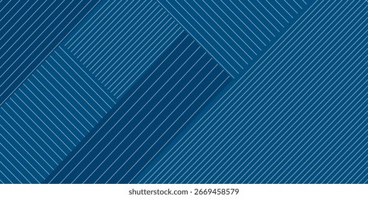 Fundo abstrato azul com apresentação conceito de tecnologia corporativa moderna ou design de banner. Ilustração vetorial.