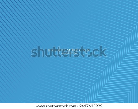 Blue abstract background with modern corporate concept. Garadien line pattern. Vector horizontal template for digital luxury business banner, contemporary formal invitation, certificate, etc.
