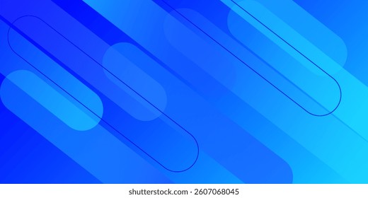 Blue abstract background. Modern and Creative Trend design in vector illustration