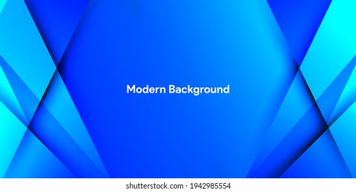 Blue abstract background with modern gradient fluid vibrant on blue color background
