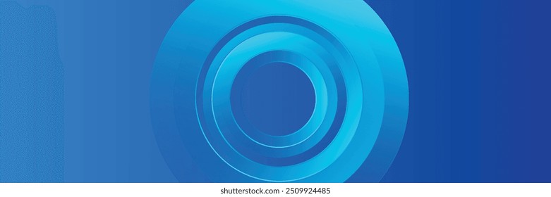 Fundo abstrato azul. Design moderno simples de formas geométricas azul brilhante. Gráfico futurista. Terno para banner, brochura, folheto, cartaz, capa, site, corporativo