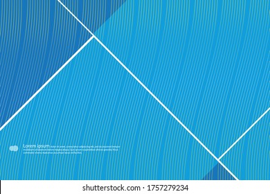  Blue abstract background. Modern vector pattern with multicolor geometric shapes and lines.