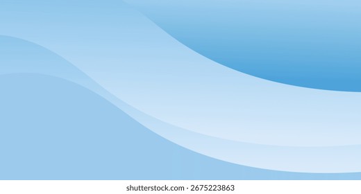 Fundo abstrato azul com formas de corte de papel. Ilustração vetorial
