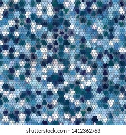 blue abstract background. pebbles. polygonal style 