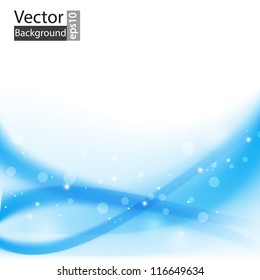 Blue abstract background with place for text