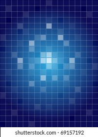 Blue abstract background with place for your text