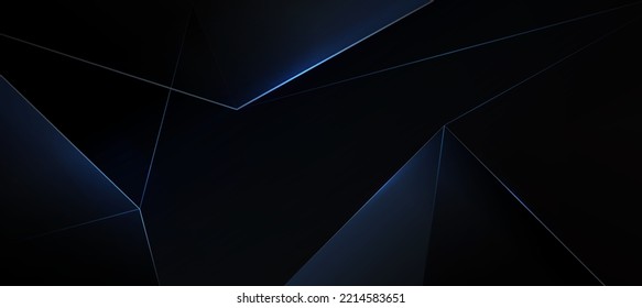 blue abstract ,background polygon elegant background and banner business  product present