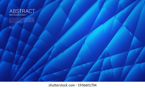 Blue abstract background, polygon vector background, graphic, Minimal Texture, cover design, flyer template, banner, web page, book cover, advertisement, printing template, wallpaper.