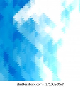 fondo abstracto azul. estilo poligonal 