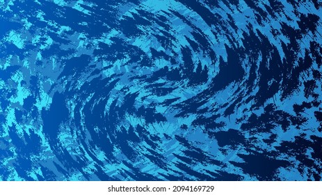 blue abstract background with psychedelic style