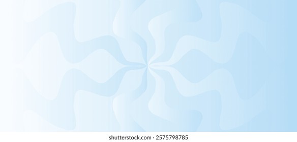 Blue abstract background rays from waves