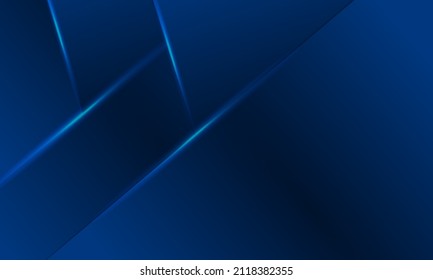 blue abstract background with shine and shadow . elegant design and dark color . eps10 vector