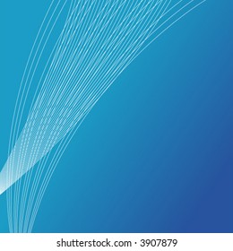 blue abstract background shining - vector -