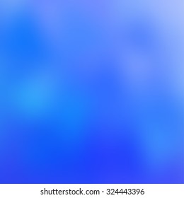 Blue abstract background with sky and clouds texture, in vector