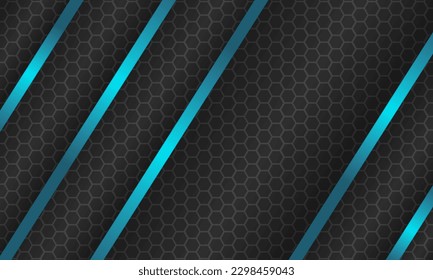 Blue abstract background for social media design pattern vector illustration