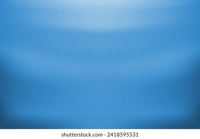 Blue abstract background with some smooth lines 