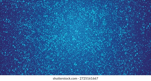 Fundo abstrato azul com partículas de luz manchadas para projetos de design digital, arte