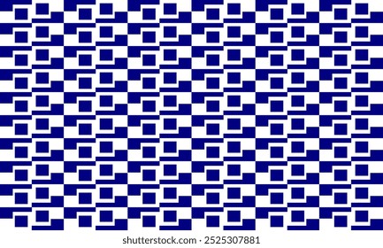 plano de fundo abstrato azul com quadrados de retângulo azul tira de bloco padrão de repetição sem emenda, design de imagem de padrão repleto para impressão de tecido ou papel de parede ou empacotamento de impressão fuzzy