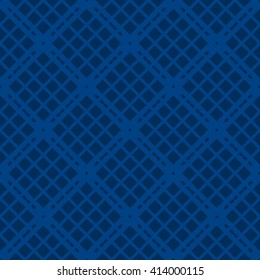 Blue abstract background, striped textured geometric seamless pattern