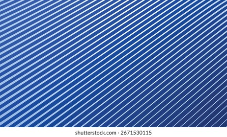 Fondo Abstractas azul con líneas de rayas Patrón de onda geométrica minimalista moderno