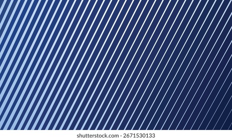 Fundo abstrato azul com linha de listras Padrão de onda geométrica minimalista moderno